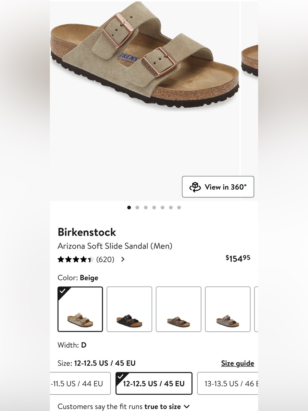 Birkenstock Arizona Men size 12-45